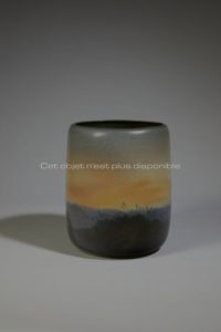 Seau paysage crépusculaire, porcelaine, 2016 | Jean Girel
