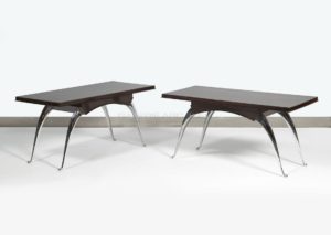 Elegant Low Tables, Makassar and Bronze, Circa 1936 | Dominique (André Domin et Marcel Genevrière)