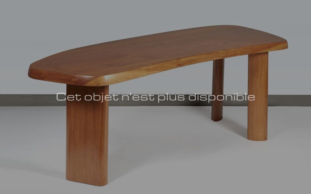 Bureau “Forme libre”, merisier, circa 1962 | Charlotte Perriand