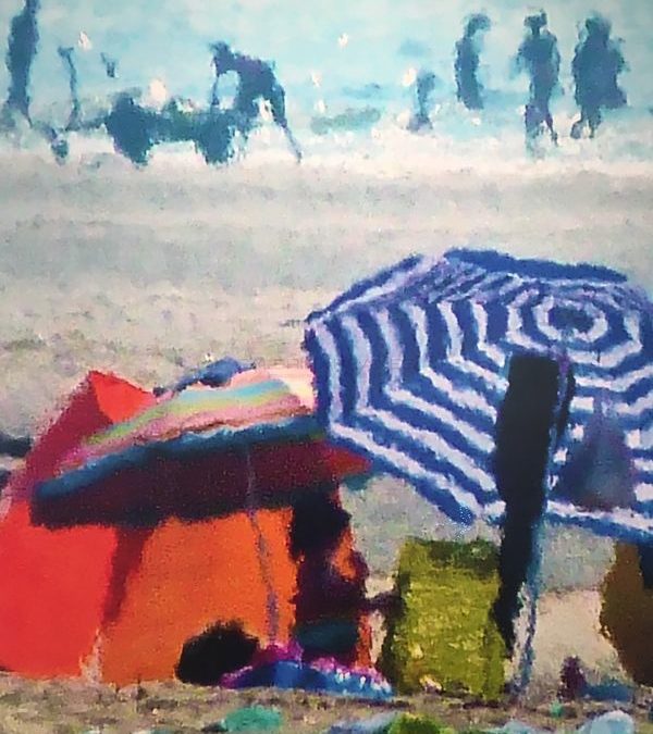 The orange tent, photographic print, circa 2016 | Patrick Braoudé