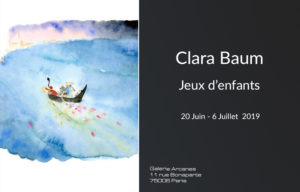 Expositions Galerie SITE - Clara Baum Jeux d_enfants_ Galerie Arcanes l Arts Décoratifs XXe - Art Contemporain Paris