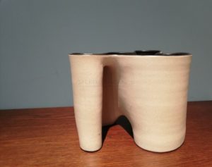 Polymorphic Vase, Sand Color Sandstone, 2013 | Gustavo Perez