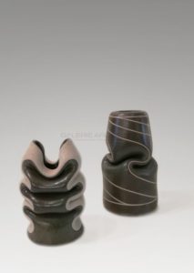 Deux vases grège et gris | Gustavo Perez