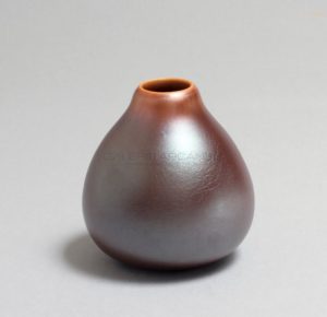 Hermans Valérie - Petit vase piriforme à col droit_ Galerie Arcanes l Arts Décoratifs XXe - Art Contemporain Paris