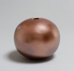 Vase boule moiré | Valérie Hermans