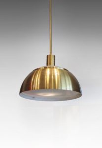 Brass pendant | Jean Perzel