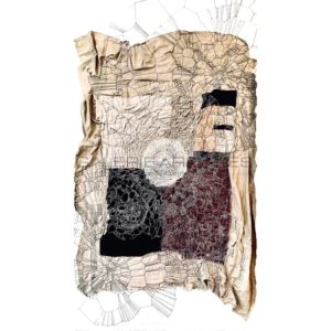 “Metamorphosis ” Hand-embroidery, 2020 | Annita Romano