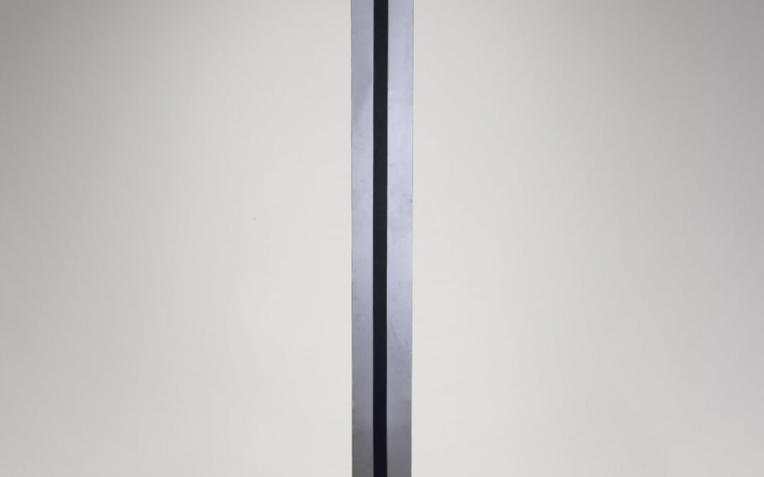 Lampadaire “Moonlight”, acier, circa 1970 | Etorre Sottsass